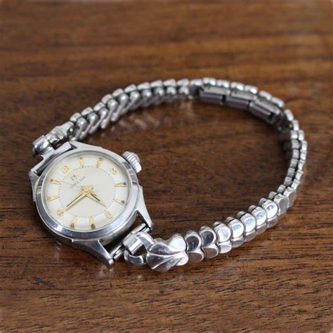 womens vintage omega watch|vintage omega stainless steel watch.